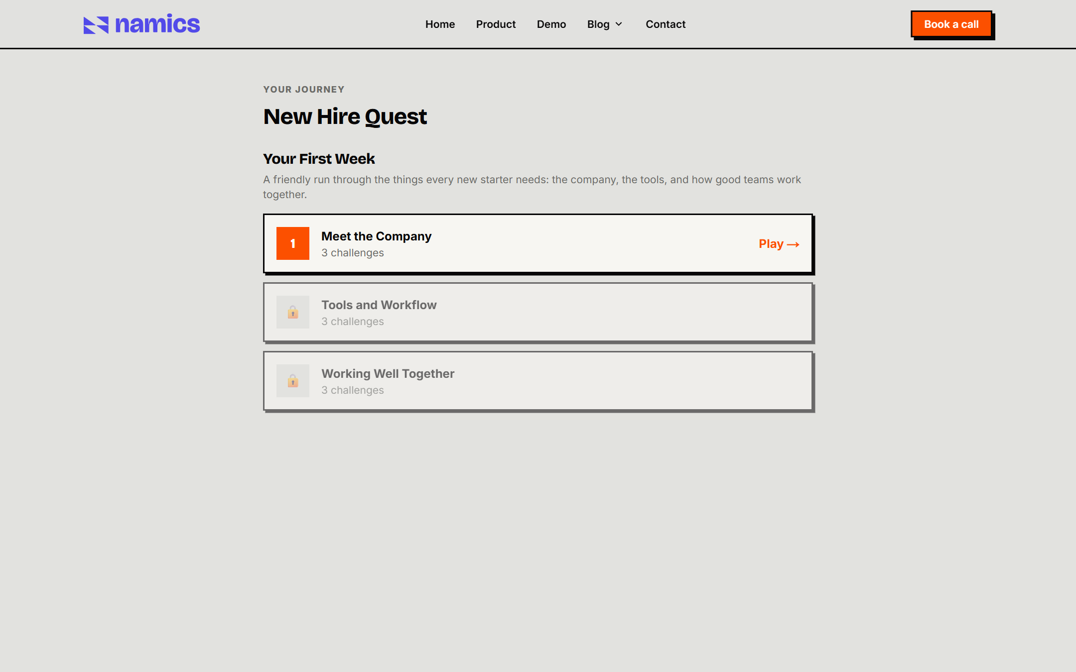 The linear mission-map player, a list of missions