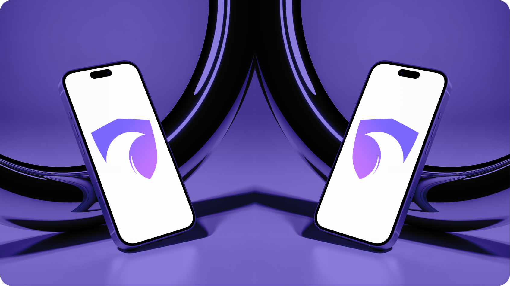 The piktech shield mark on a phone screen
